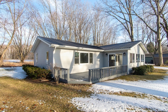 view of ranch-style home