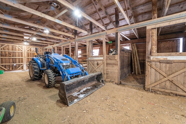 view of stable