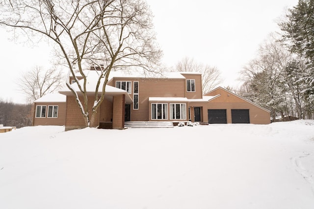 view of front of home featuring an attached garage