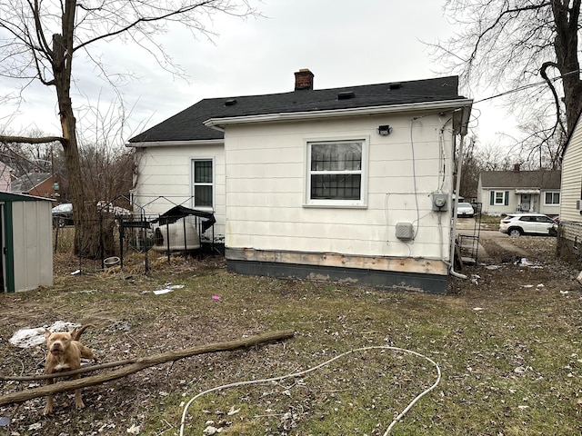 view of back of house