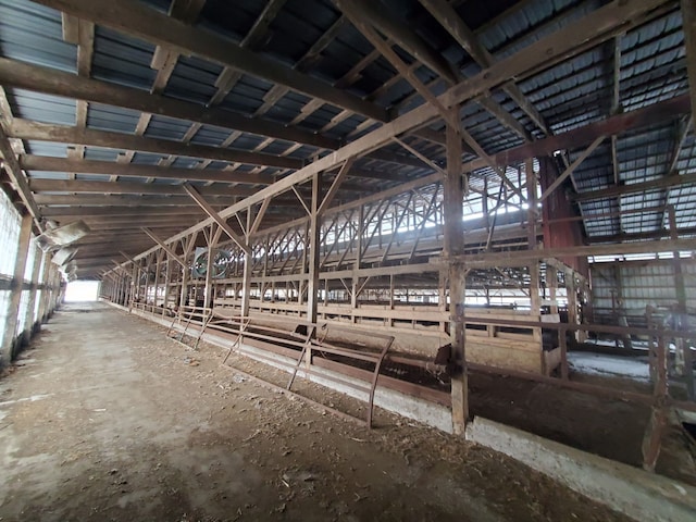 view of stable