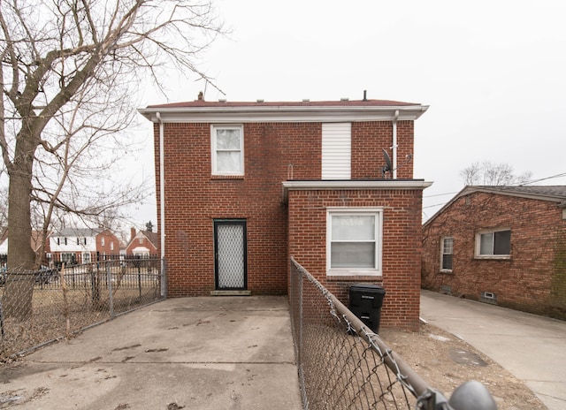 view of back of house