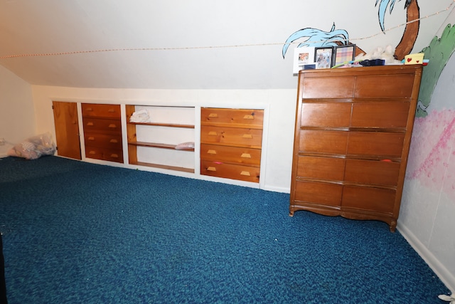 1022 Lorene Ave, Mount Morris, MI 48458 - additional living space featuring vaulted ceiling and carpet flooring