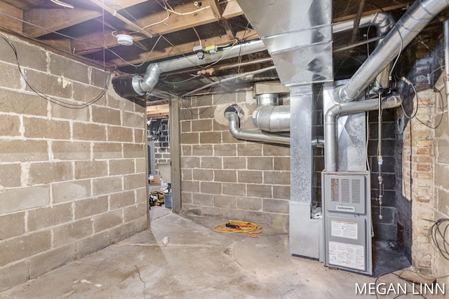 view of utility room