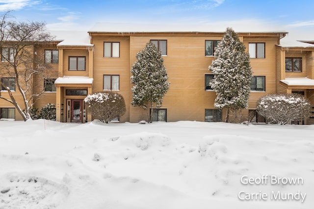 view of townhome / multi-family property