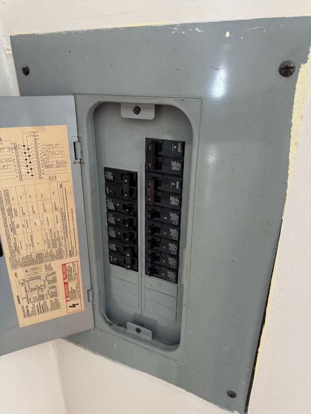 utilities with electric panel