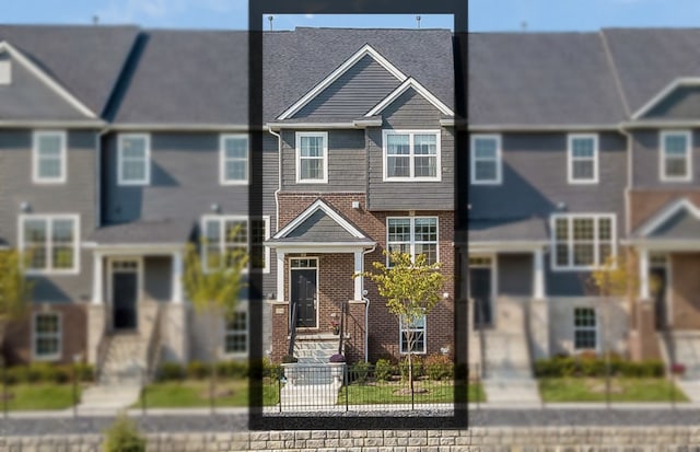 view of townhome / multi-family property