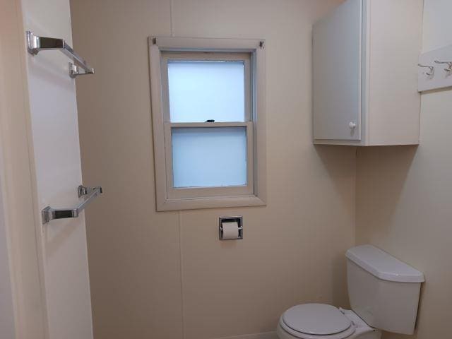 bathroom with toilet