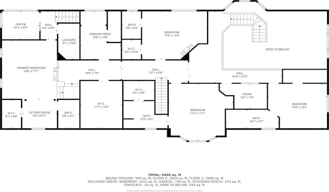 6705 College Park, Clarkston, MI 48346 - view of layout