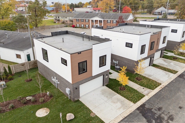 birds eye view of property featuring a residential view