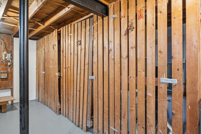 view of storage room