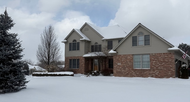 front facade featuring a garage