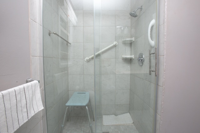 full bath featuring a stall shower