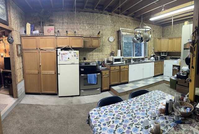 kitchen with stainless steel appliances