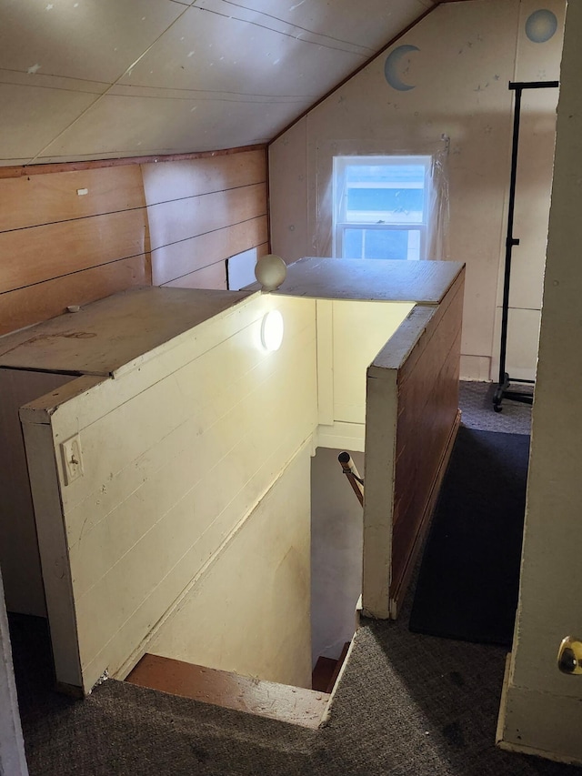 249 Washington Ave, Muskegon, MI 49441 - interior space featuring vaulted ceiling