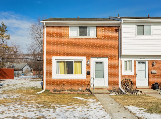 view of townhome / multi-family property