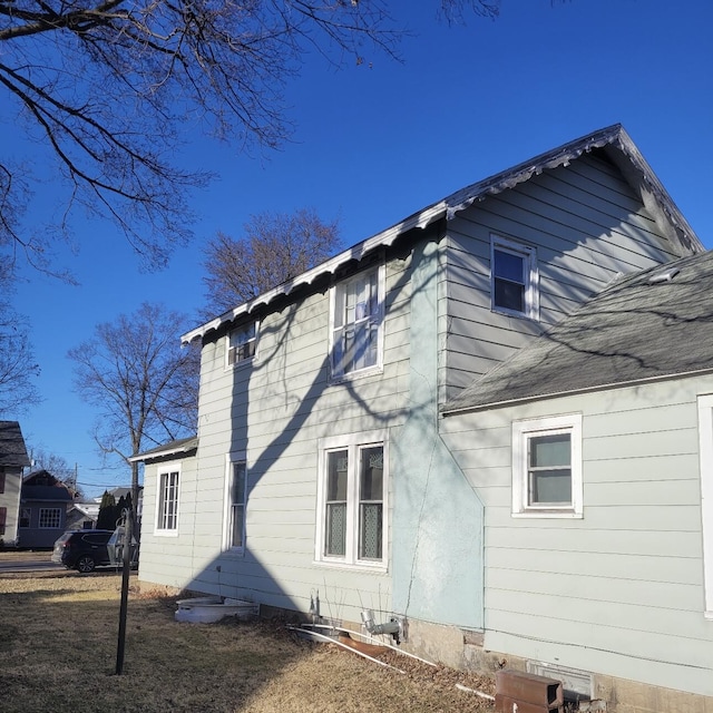 view of rear view of house