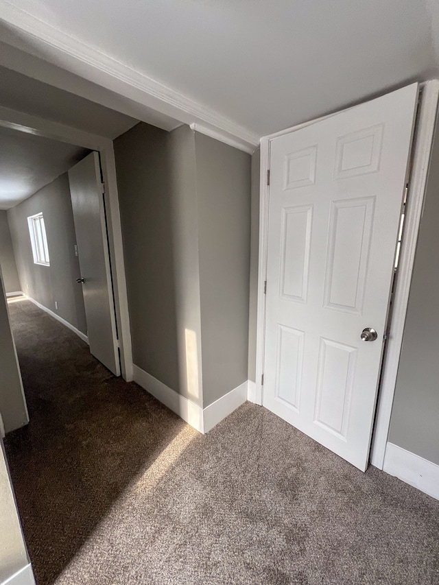 interior space with baseboards