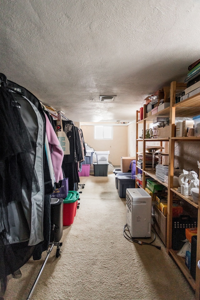 storage area featuring visible vents