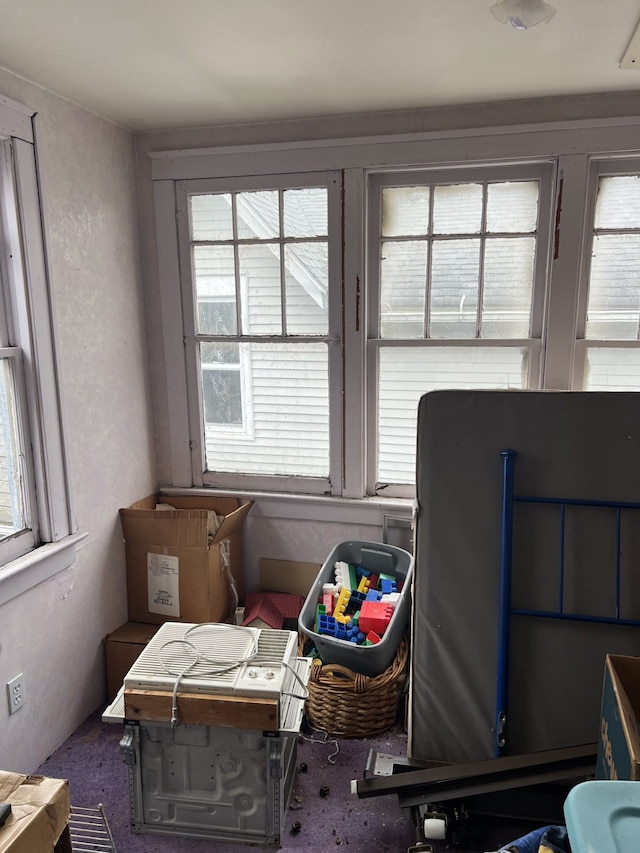 sunroom / solarium featuring a wealth of natural light