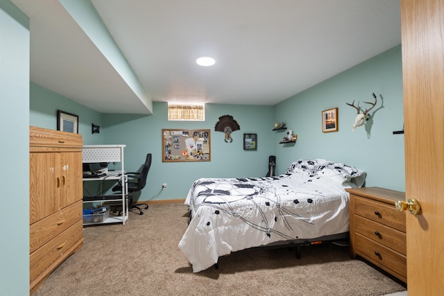 14113 Grandview Dr, Cement City, MI 49233 - bedroom with carpet floors and baseboards