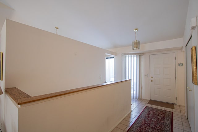 view of tiled entryway