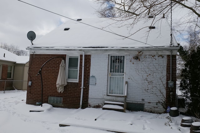 view of bungalow-style home