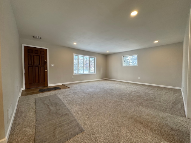 interior space with a wealth of natural light