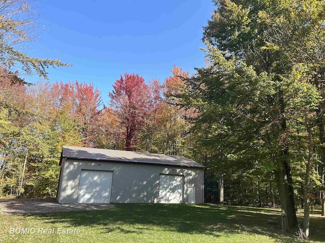 view of outbuilding with an outdoor structure