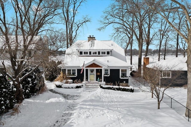 view of front of house