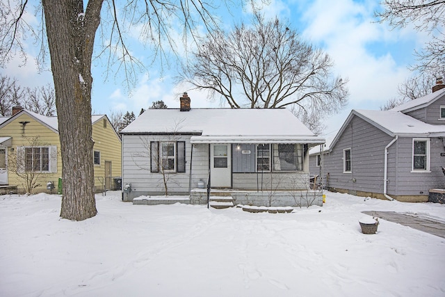 view of front of house