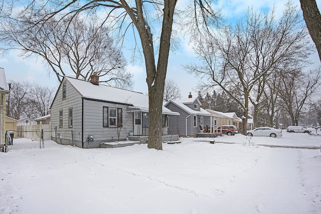 view of front of house