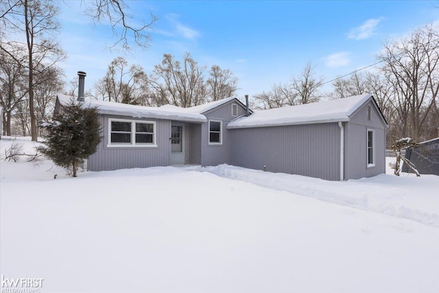 view of ranch-style house