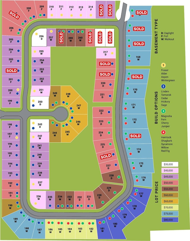 6241 Sturgeon Run, Muskegon, MI 49444 - map of parcels