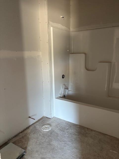6241 Sturgeon Run, Muskegon, MI 49444 - bathroom with unfinished concrete floors