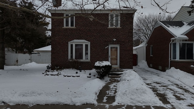 view of front of house