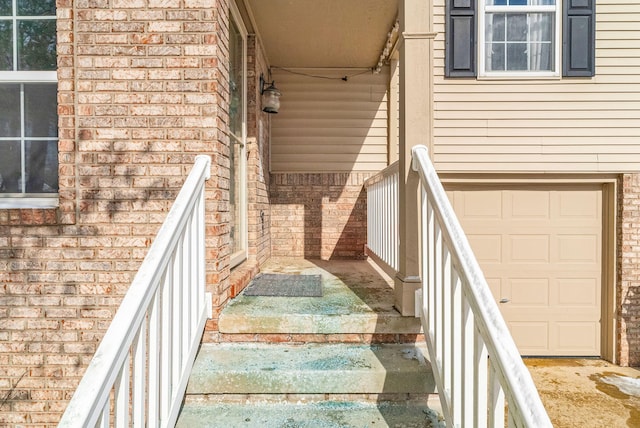 view of staircase