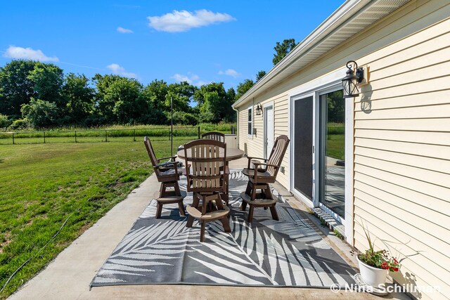 834 N Michigan St, Fremont, MI 49412 - view of patio / terrace with outdoor dining space