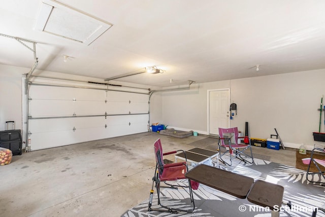 834 N Michigan St, Fremont, MI 49412 - garage with a garage door opener