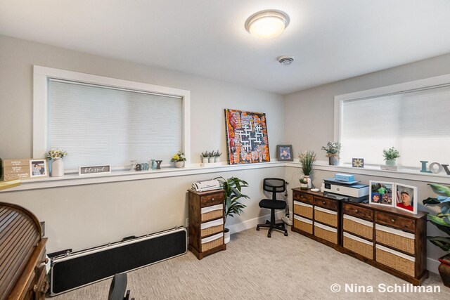 834 N Michigan St, Fremont, MI 49412 - carpeted office space with baseboards