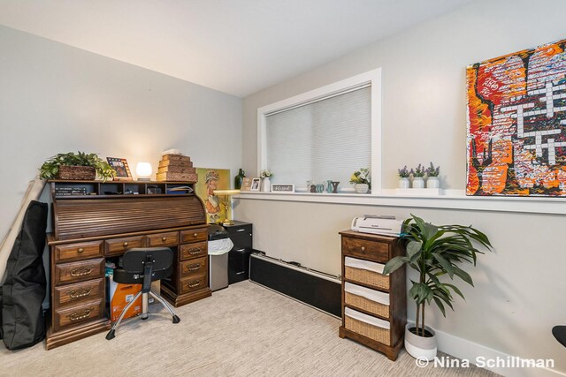 834 N Michigan St, Fremont, MI 49412 - view of carpeted home office