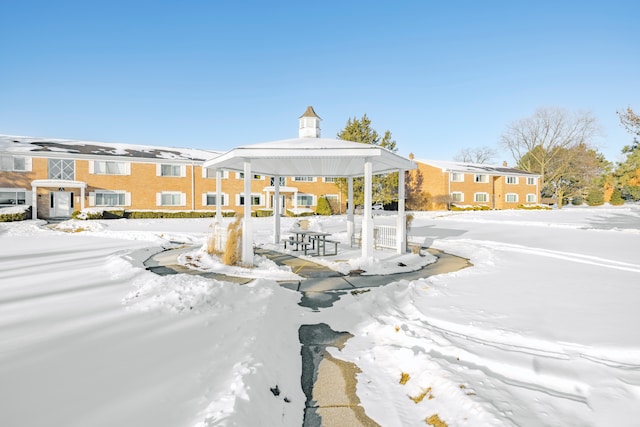 surrounding community featuring a gazebo