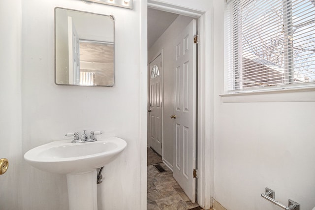 bathroom featuring visible vents