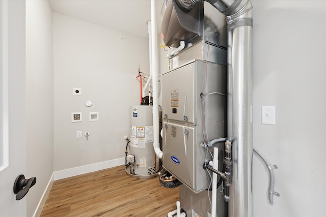 utilities with gas water heater