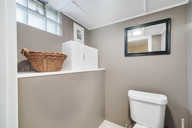 bathroom featuring toilet