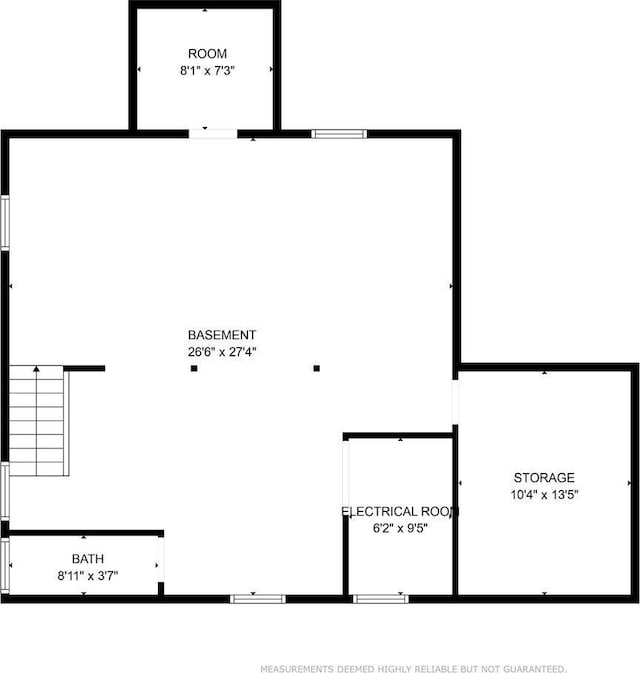 9543 W Outer Dr, Detroit, MI 48223 - floor plan