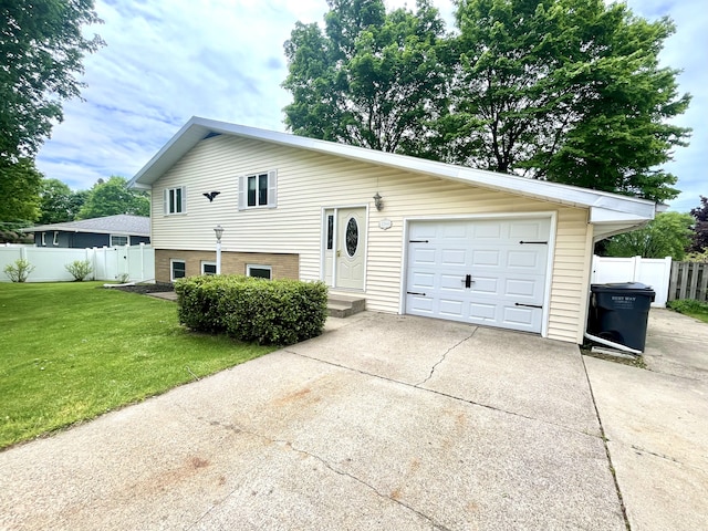 2264 Lynn Dr, Saint Joseph, MI 49085 - tri-level home with concrete driveway