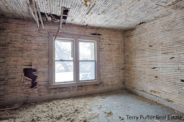 empty room with plenty of natural light