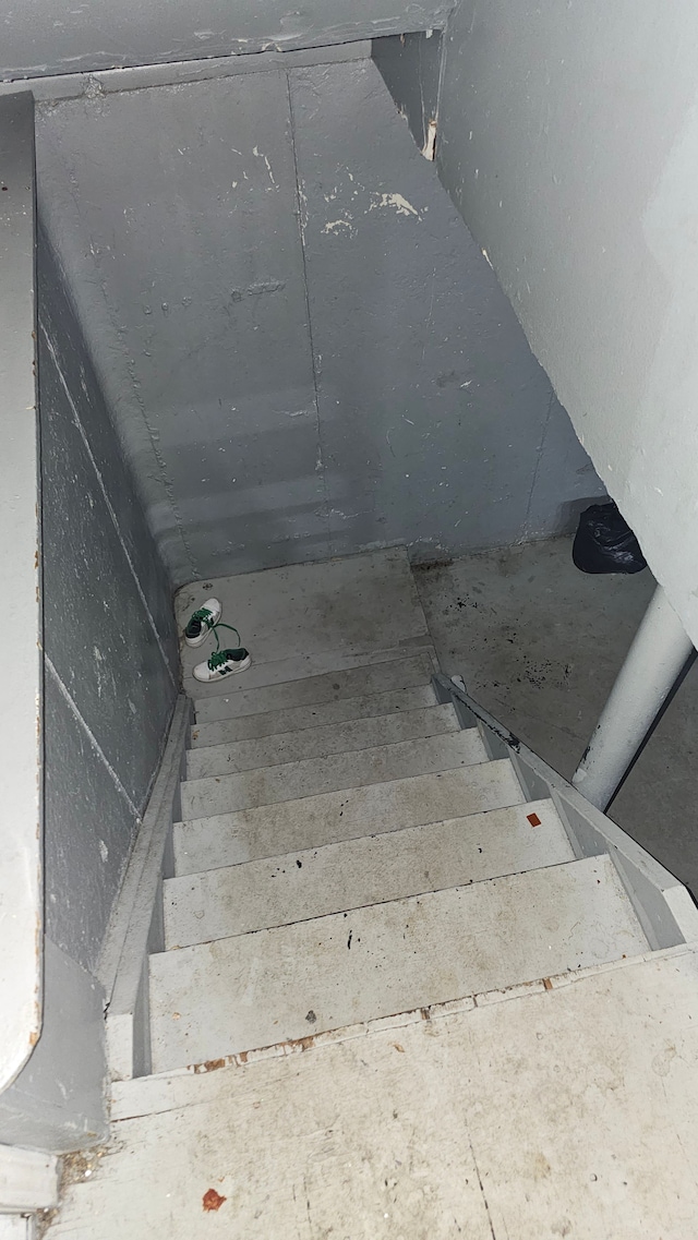 view of staircase