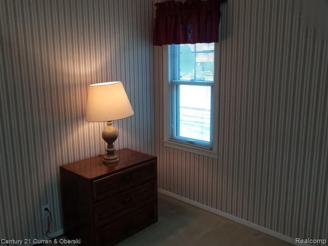 bedroom featuring carpet floors